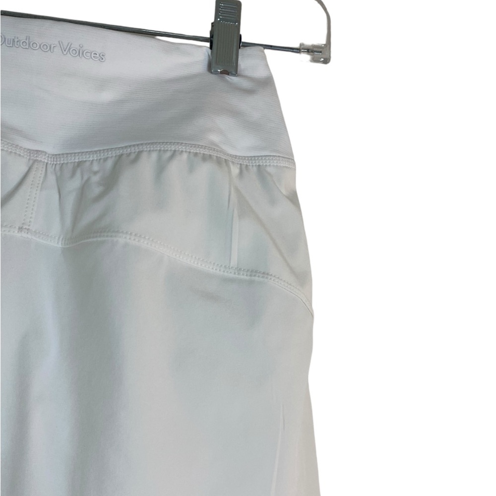Outdoor Voices Hudson 4" Skort White Women Size XXS NEW NWT - Picture 5 of 12